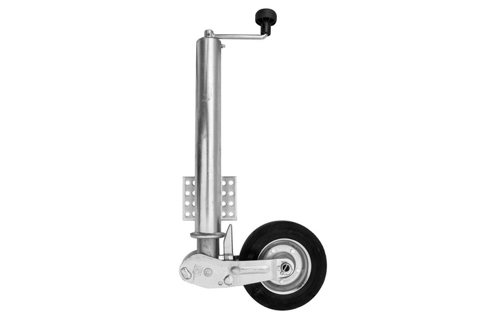WINTERHOFF VK60-KH-200VBB automatiskt stödhjul med handtag 250kg 60mm 560-1030mm