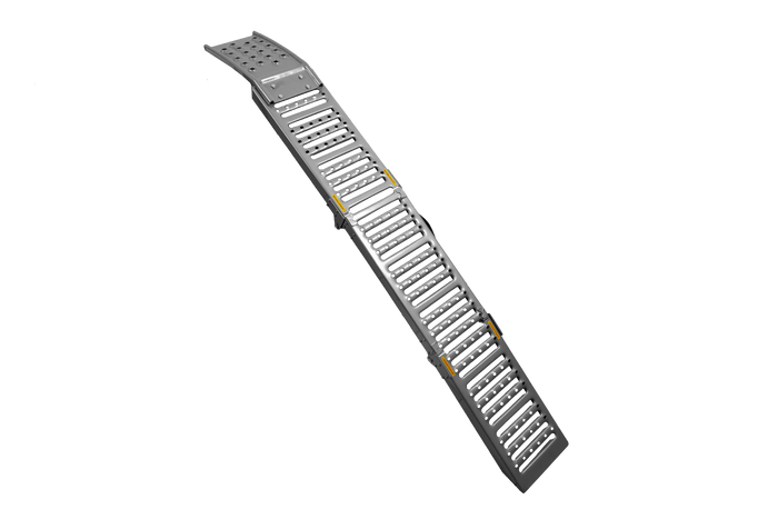 UNITRAILER ALR005 hopfällbar ramp stålramp för släpvagn 200 cm 250 kg