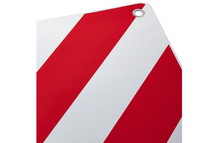 ProPlus 361234V01 bakre varningsskylt dubbelsidig tavla 50x50cm