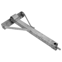 KNOTT 6X1197.007 utdragbar hörnstödsstabilisator för släpvagn 1100kg 498mm