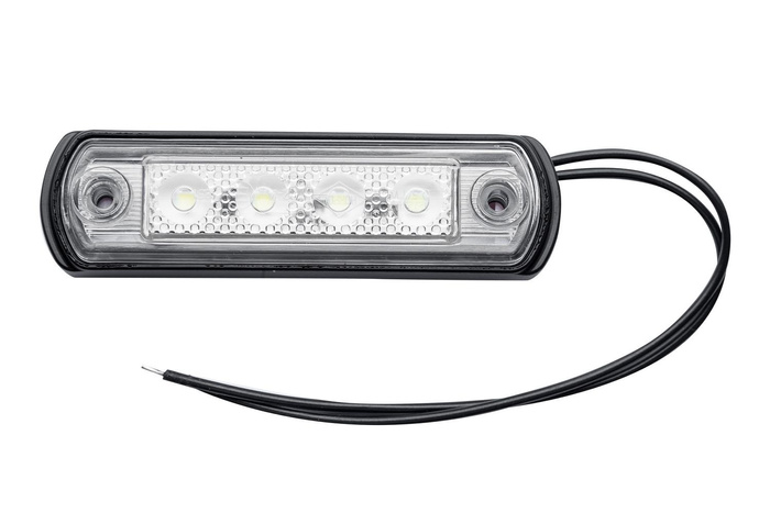 Set med fyra HORPOL LD 675 LED universalmarkeringslampor