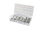YATO YT-36460 nitmuttrar i aluminium, storlek M3-M10, 150 delar