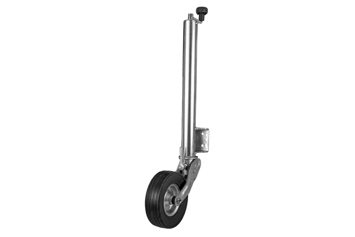 WINTERHOFF VK 60-BLH-255 SB automatiskt stödhjul med handtag 500kg 60mm 670-905mm