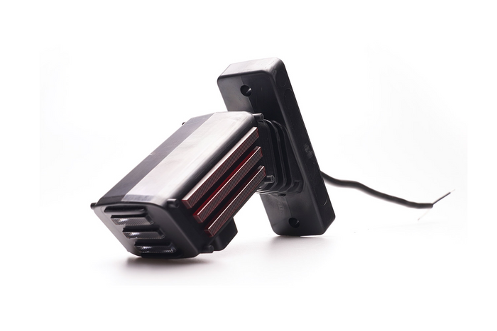 WAŚ 2550L W297.3.1 SPOT LED vänster markeringsljus på kort arm