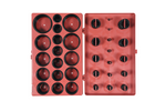 Set med gummi-o-ringar YATO YT-06876 blandade storlekar 419 delar