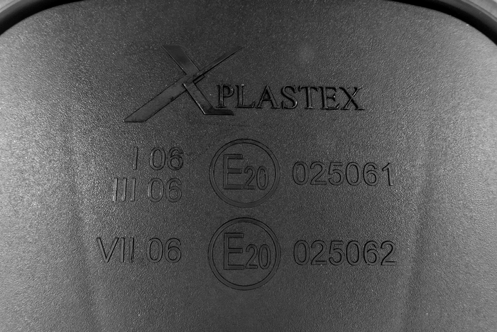 PLASTEX LP0200 universal panoramaspegel 190x140mm
