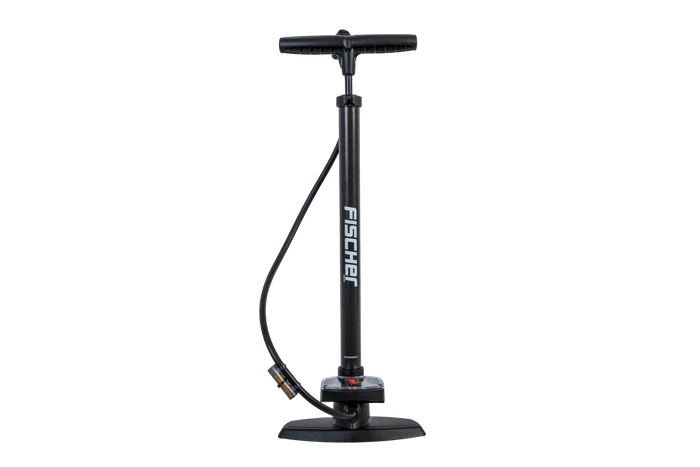 Universell cykelpump med tryckmätare FISCHER 85580