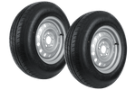 Set med två förstärkta hjul för släpvagn LINGLONG TIRE 185/80 R14C 104/102N UNITRAILER FÄLG 5.5Jx14"H2 5x112 ET:30