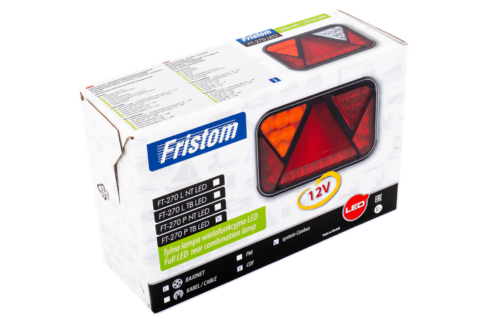 Bakljus FRISTOM FT-270 LED CANBUS 6 fungerar höger