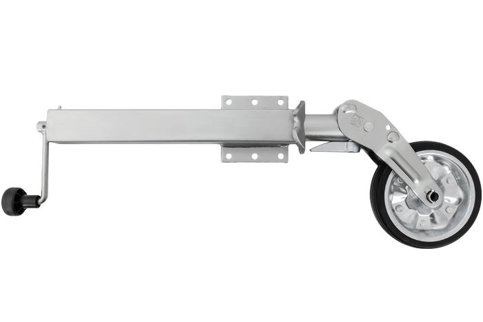 AL-KO 1863497 automatiskt stödhjul med handtag 400kg 60mm 775-1010mm