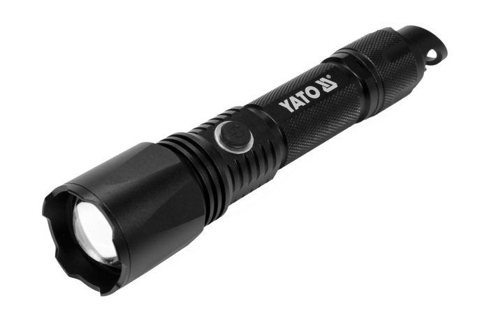 YATO YT-08559 LED 900lm multifunktionsficklampa, powerbank, flasköppnare, nödhammare