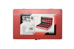 Set med gummi-o-ringar YATO YT-06876 blandade storlekar 419 delar