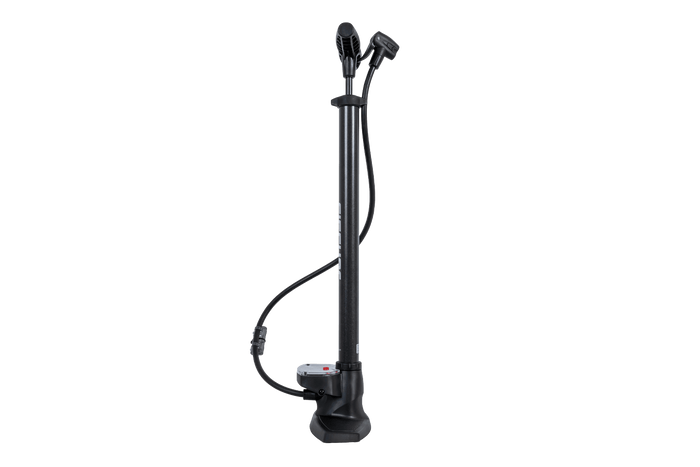 Universell cykelpump med tryckmätare FISCHER 85580