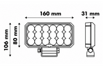 LED-arbetslampa reflektor LAYTZ LY7305 72xLED 7000lm rektangulär