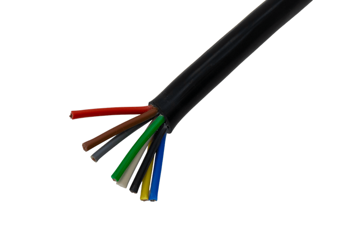 HYBSZ YLY-S 8x1,5 åttakärnig elkabel - 1 m